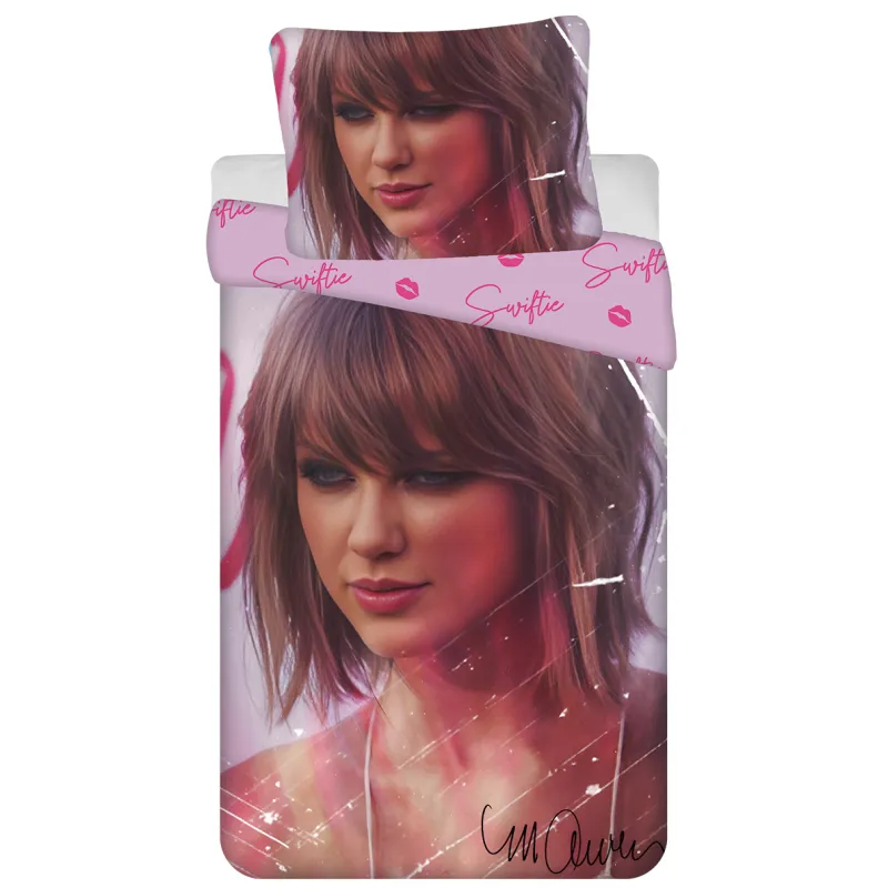 Dekbedovertrek, Swiftie - 140 x 200 + 70 x 90 cm - Katoen