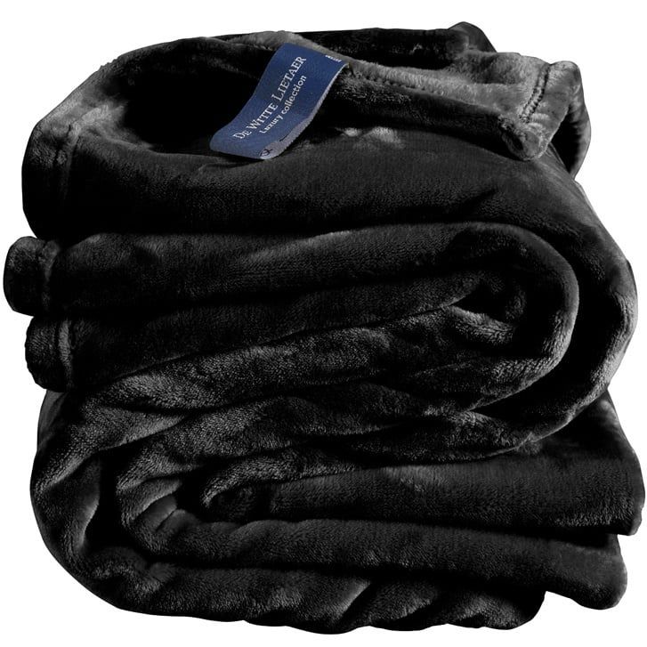 Fleece deken Cosy Black - 150 x 200 cm - 100% polyester