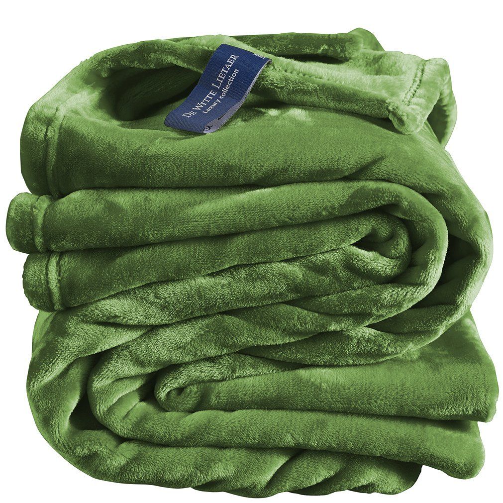 Fleece deken Cosy cactus - 150 x 200 cm - 100% polyester