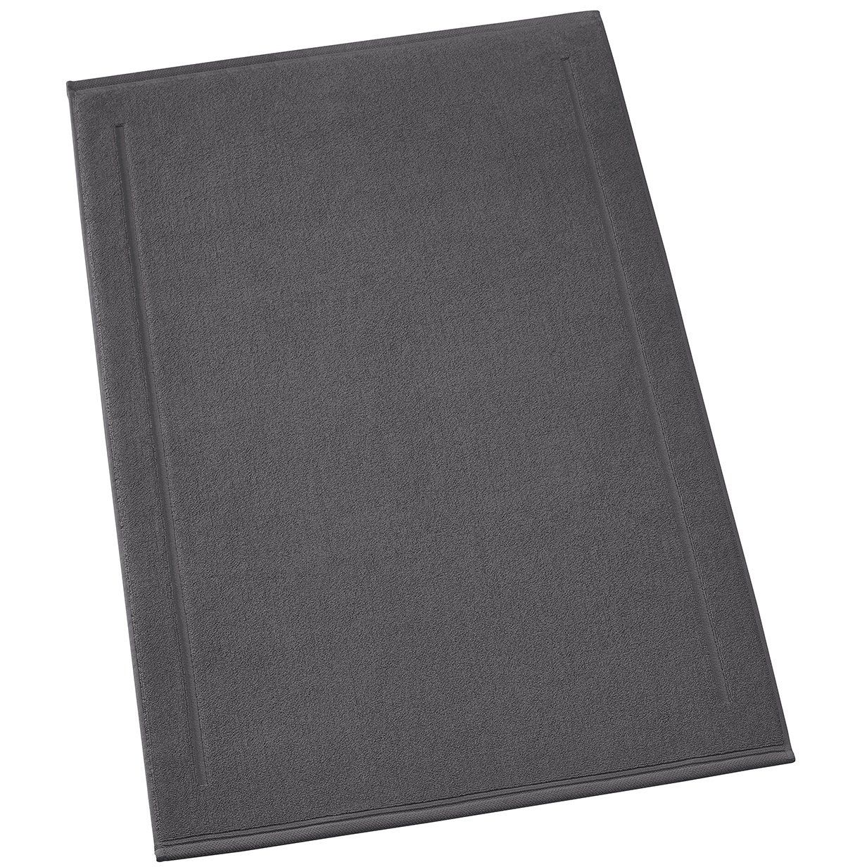 Badmat Contessa, Dark Grey - 60 x 100 cm - Katoen