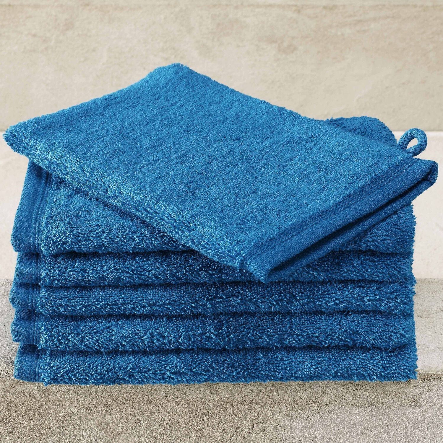 Washandjes Contessa, Pacific - 16 x 21 cm - 6 stuks - Katoen