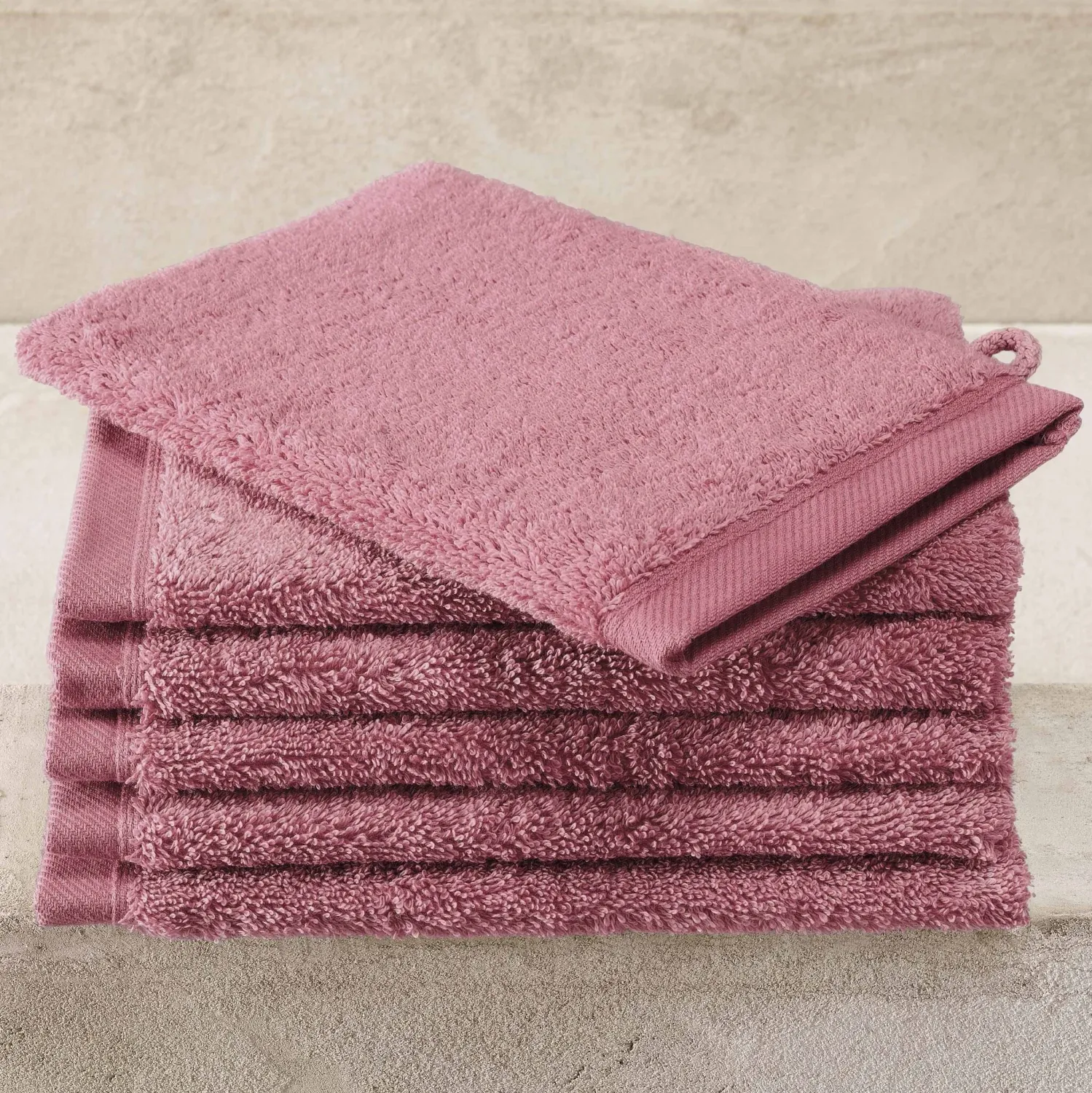 Washandjes Contessa, Blossom - 16 x 21 cm - 6 stuks - Katoen