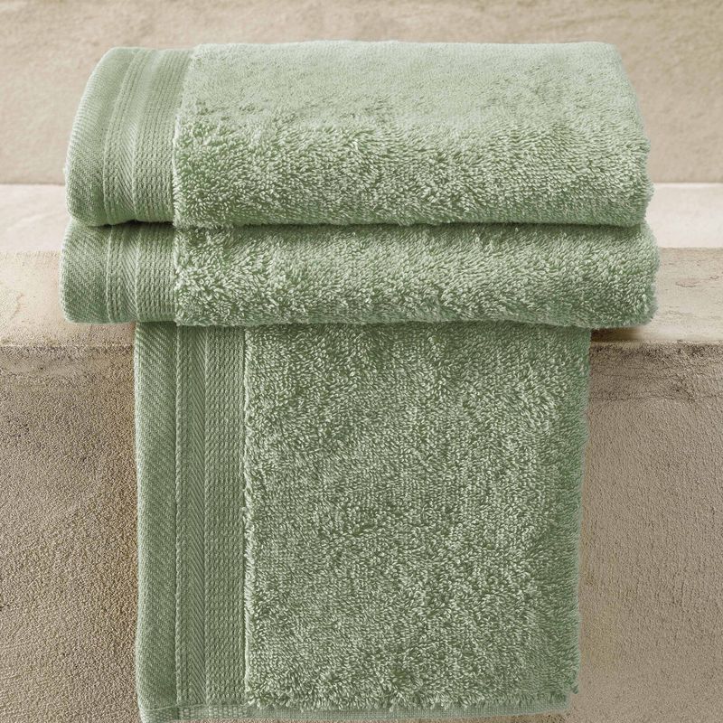 Gastendoekjes Contessa, Sea Green - 40 x 60 cm - 3 stuks - Katoen