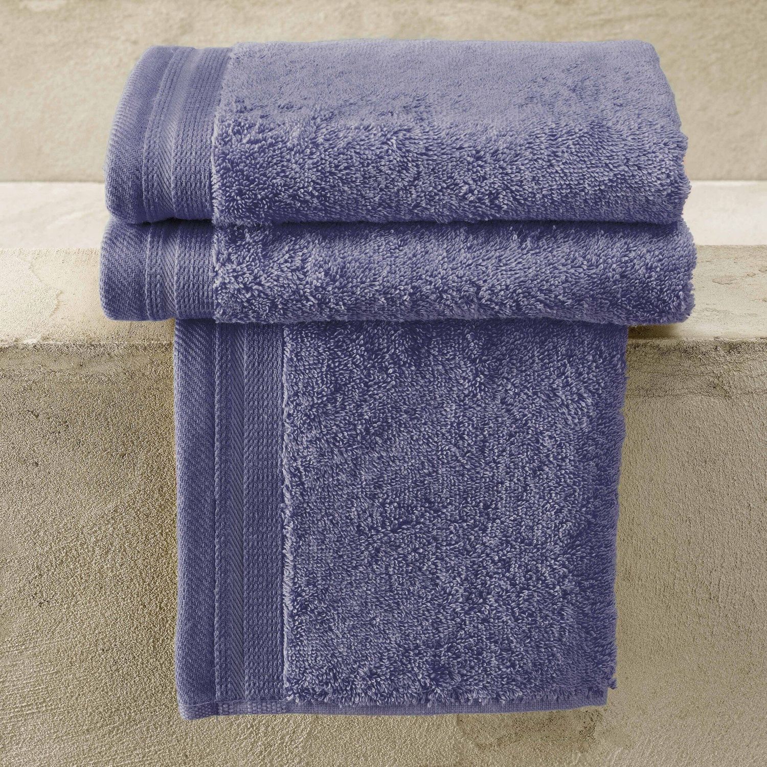 Gastendoekjes Contessa, Sapphire Blue - 40 x 60 cm - 3 stuks - Katoen
