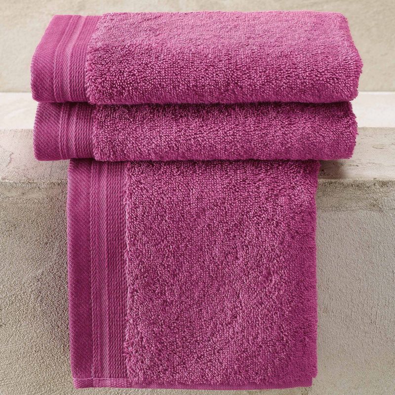 Gastendoekjes Contessa, Magenta - 40 x 60 cm - 3 stuks - Katoen