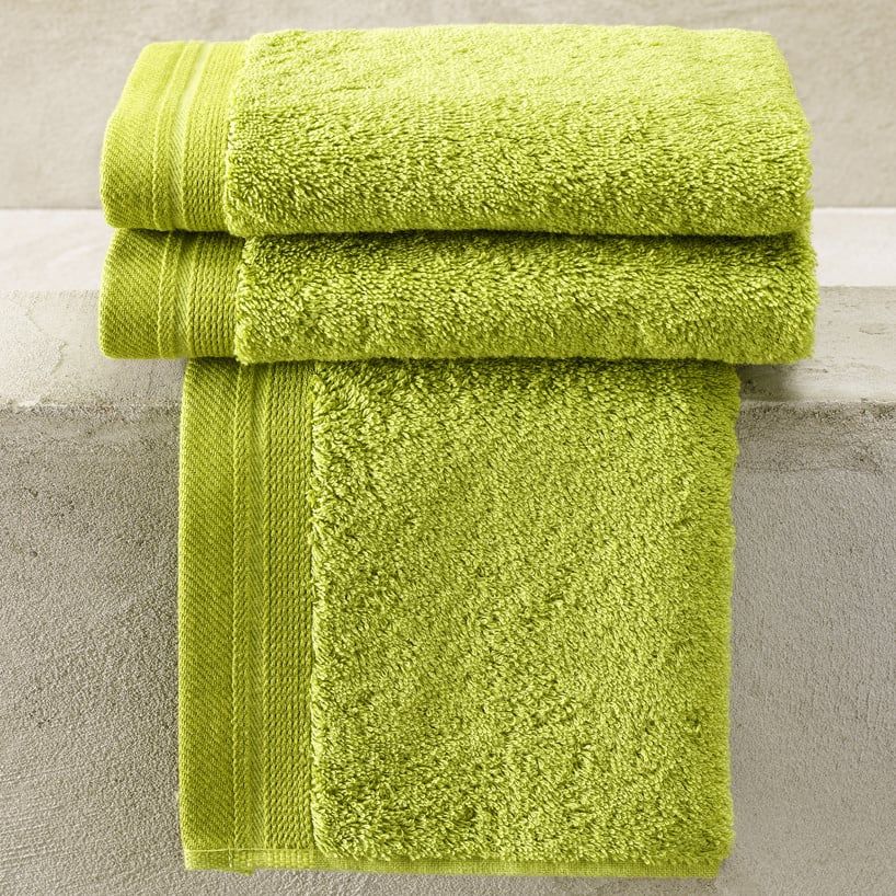 Gastendoekjes Contessa, Lime Green - 40 x 60 cm - 3 stuks - Katoen