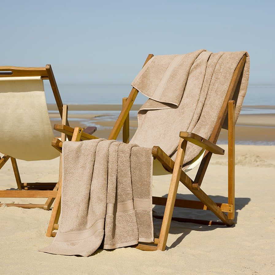 Strandlaken Helene Sand 100 x 200 cm - Katoen