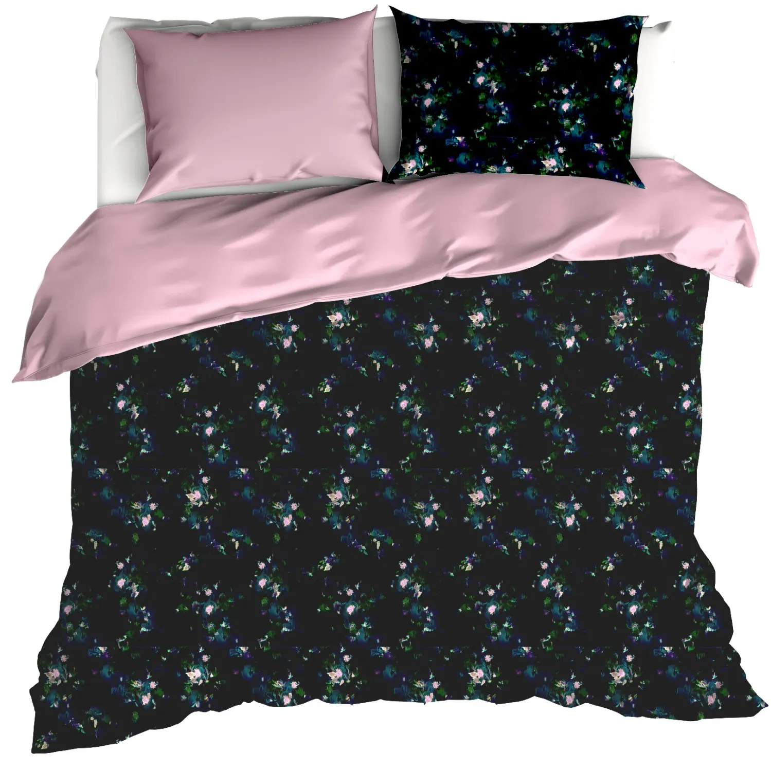 Dekbedovertrek Aurelia Blush - Tweepersoons - 200 x 200/220 cm - Katoen Satijn