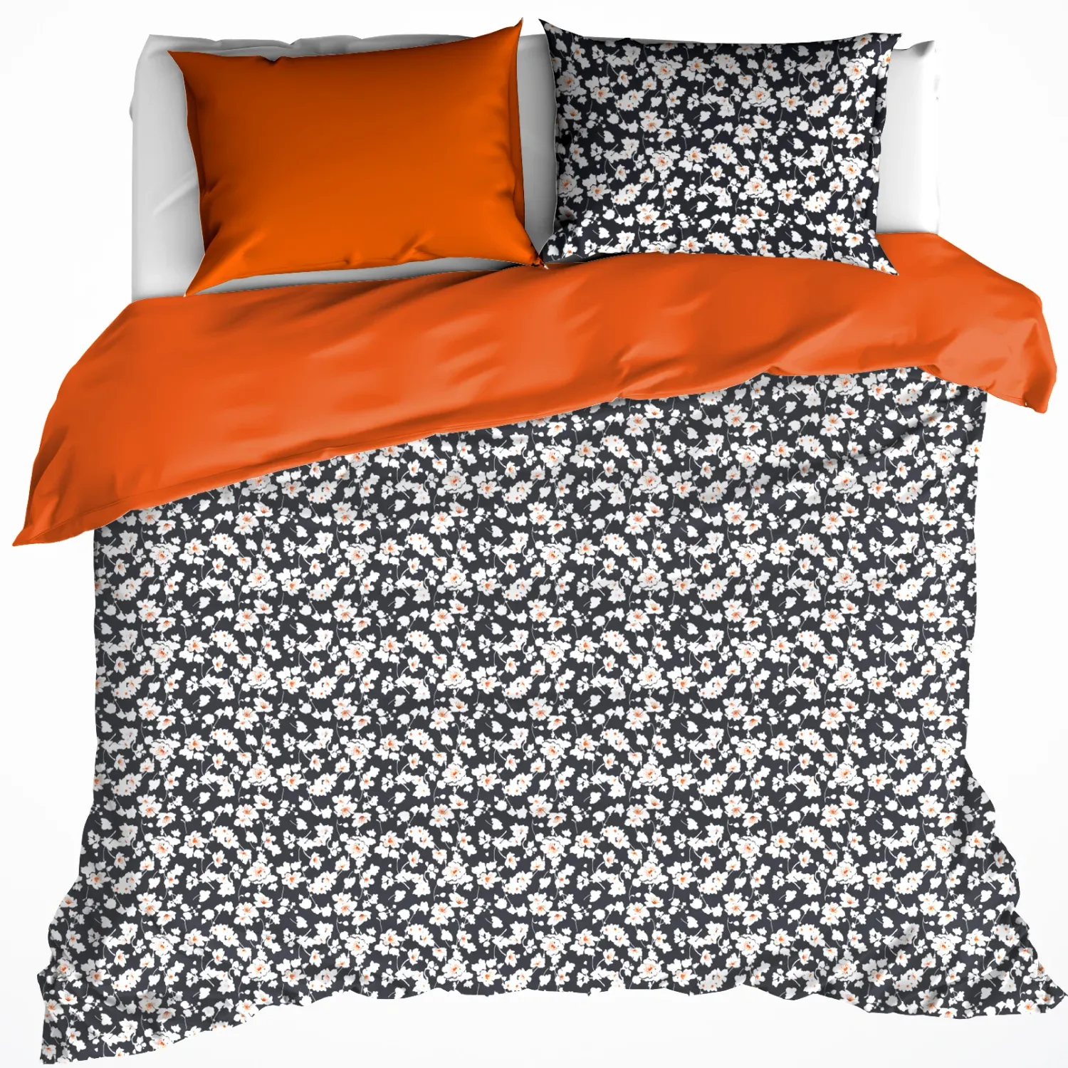 Dekbedovertrek Katoen Satijn Tiger - Tweepersoons - 200 x 200/220 cm - Multi