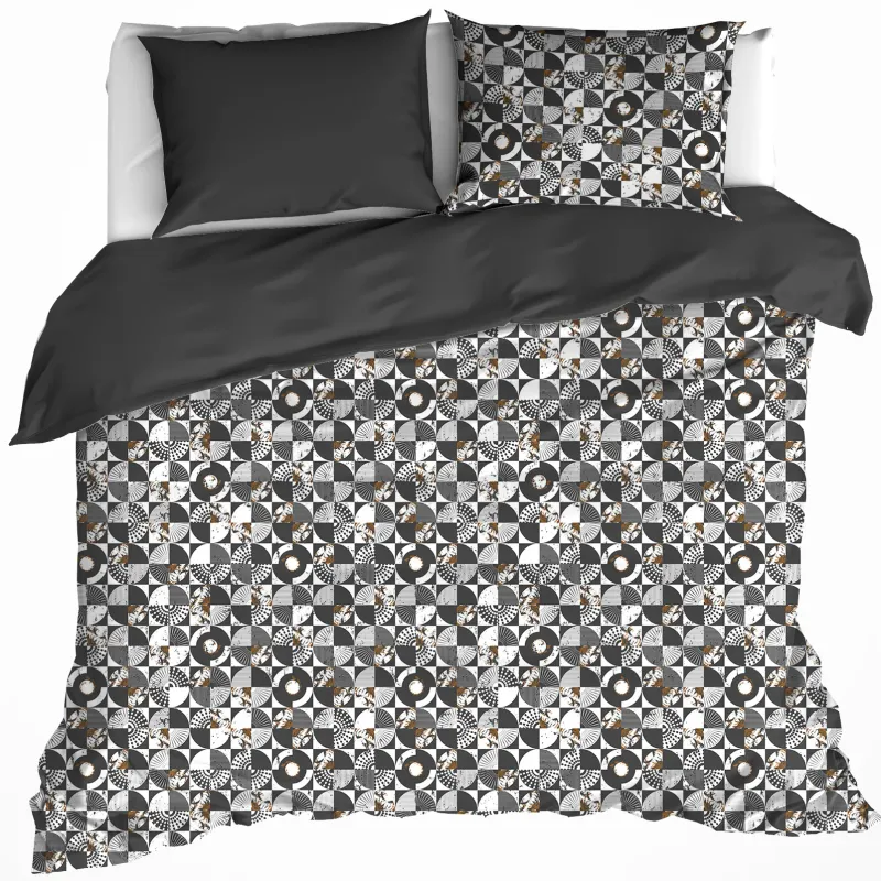 DWL Dekbedovertrek division froged iron 240x220/220 60x70(2st)