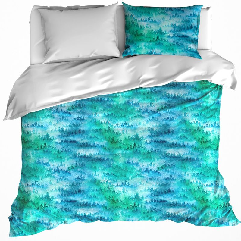 DWL Dekbedovertrek douglas algiers blue 260x240/220 60x70(2st)