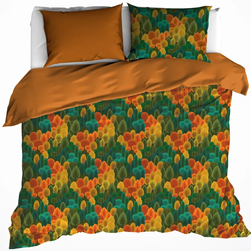 Dekbedovertrek Katoen Flanel Bavaria - Hotelmaat - 260 x 240 cm