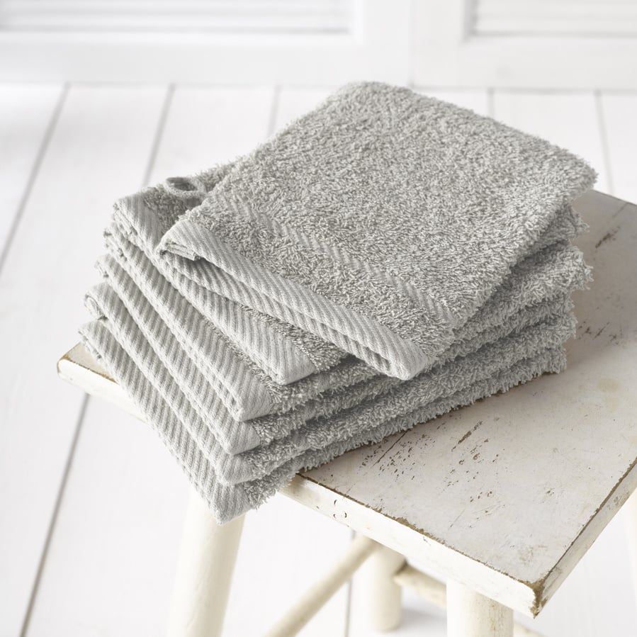 Washandjes Helene Dove 15 x 21 cm - 6 stuks - Katoen