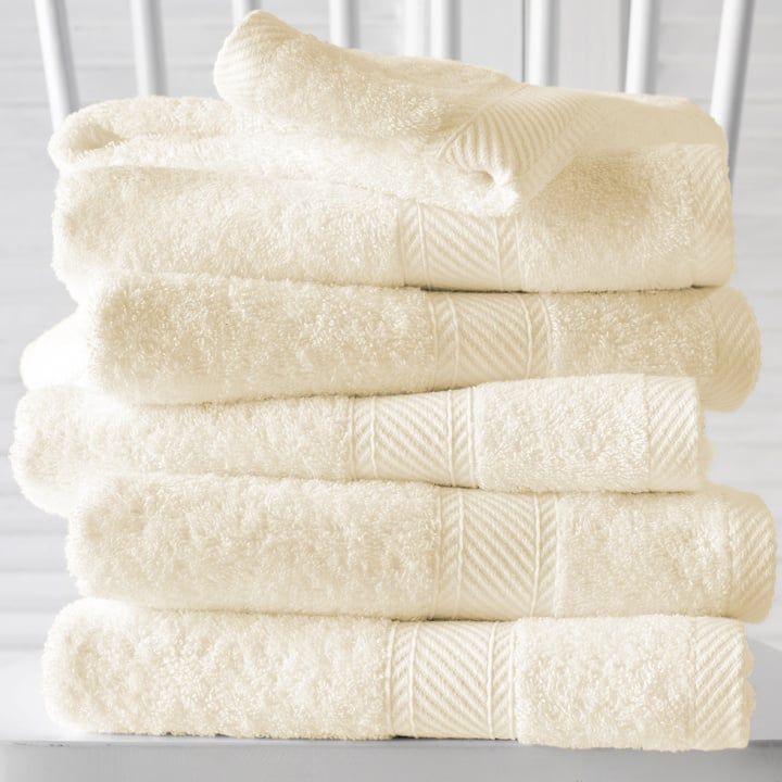 Gastendoekjes Helene Cream - 30 x 50 cm - 6 stuks - Katoen