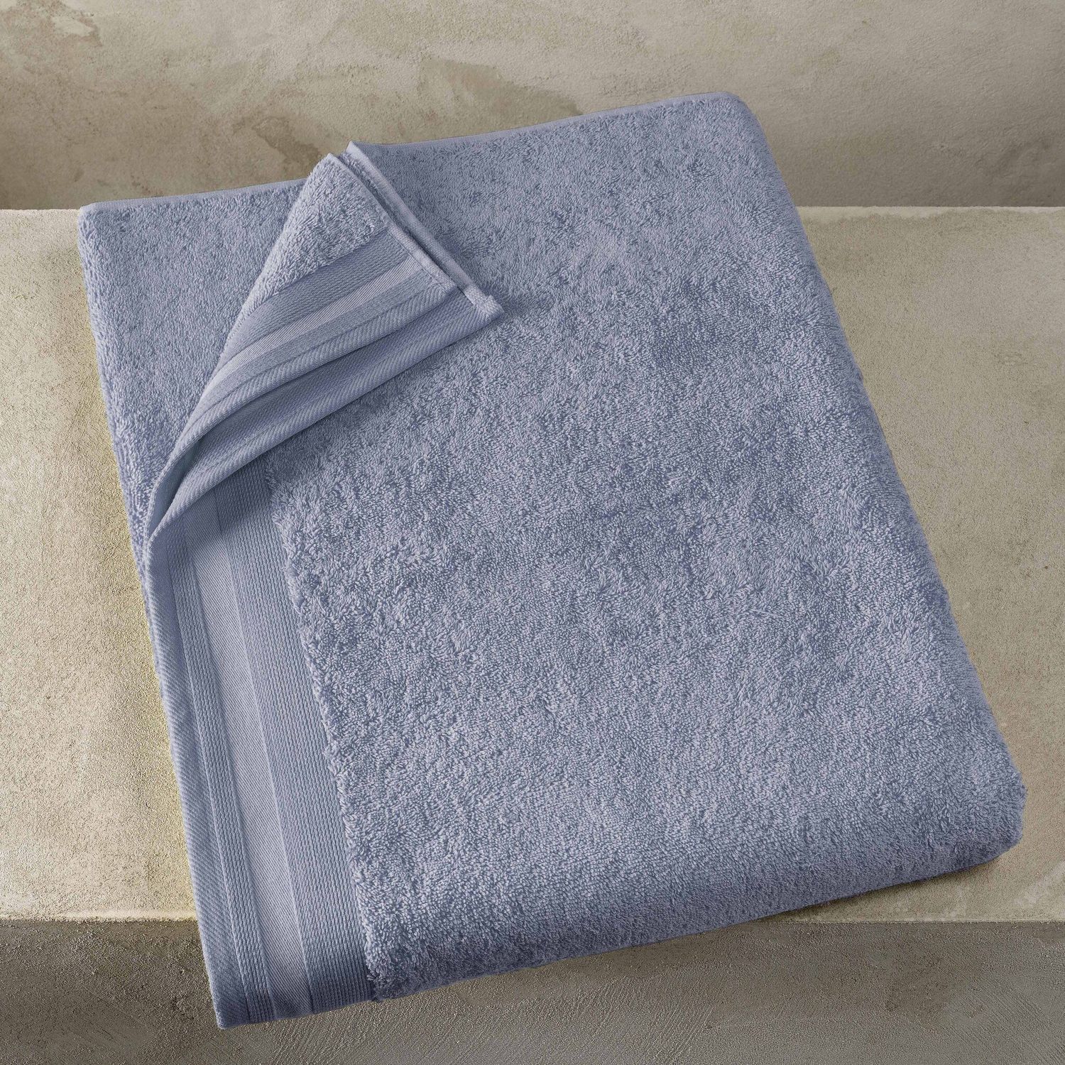 Badlaken Contessa, Stone Blue - 100 x 150 cm - Katoen