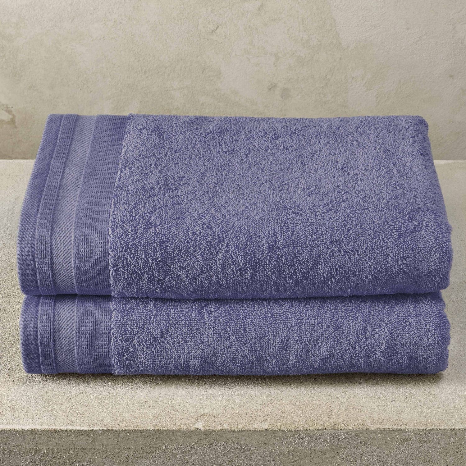Badlaken Contessa, Sapphire Blue - 70 x 140 cm - 2 stuks - Katoen
