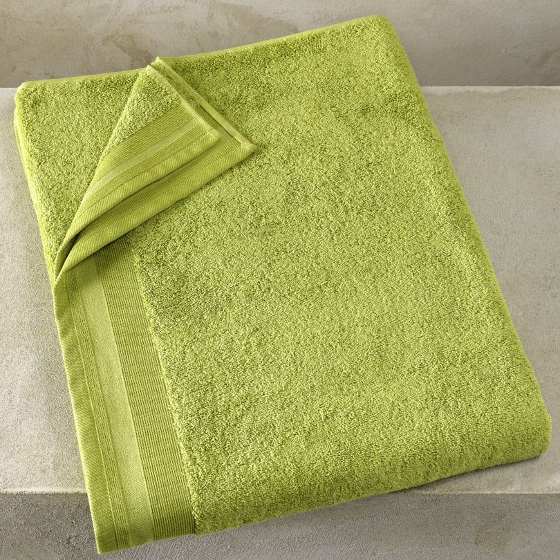 Badlaken Contessa, Lime Green - 100 x 150 cm - Katoen