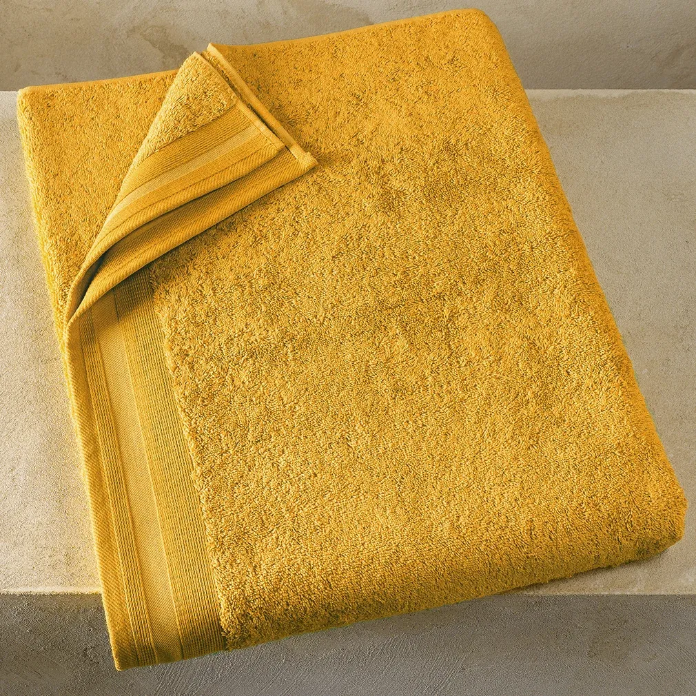 Badlaken Contessa, Golden Yellow - 100 x 150 cm - Katoen