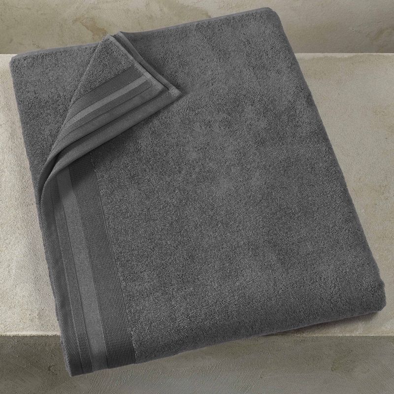 Badlaken Contessa, Dark Grey - 100 x 150 cm - Katoen