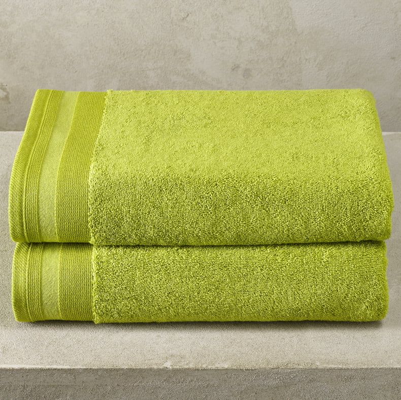Badlaken Contessa, Lime Green - 70 x 140 cm - 2 stuks - Katoen