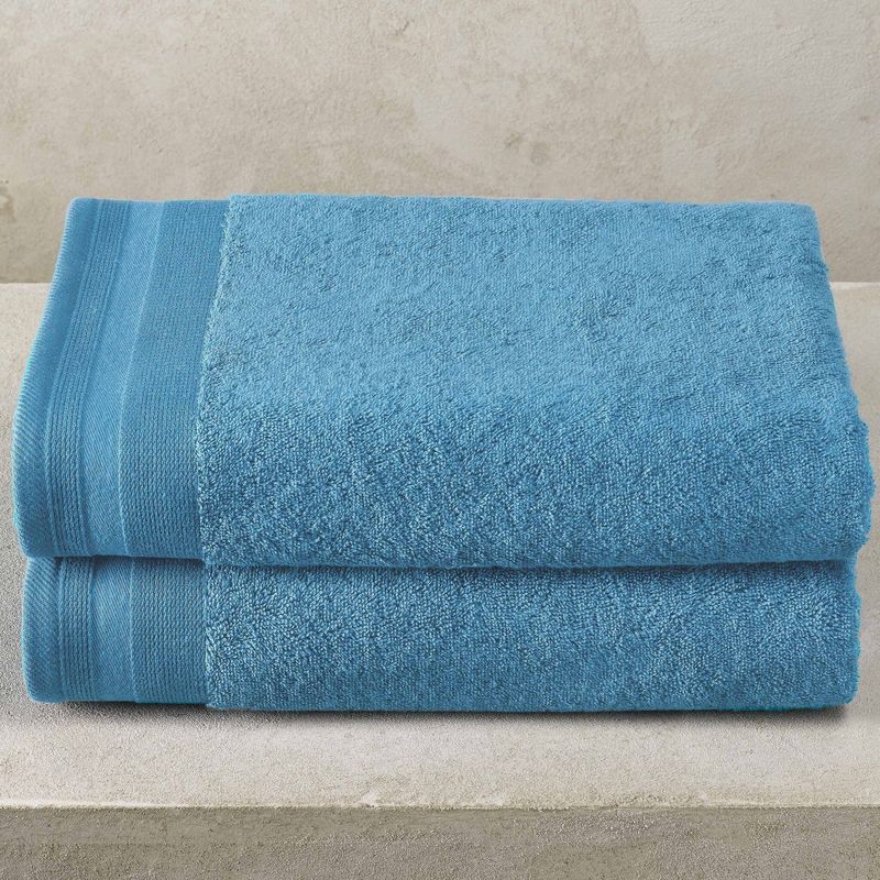 Badlaken Contessa, Lagoon Blue - 70 x 140 cm - 2 stuks - Katoen