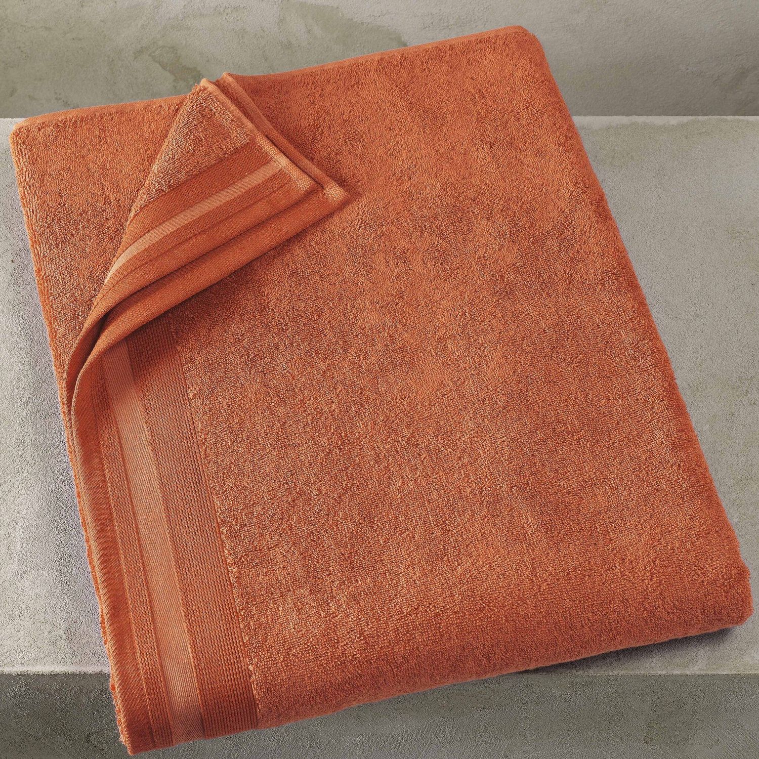 Badlaken Contessa, Burnt Orange - 100 x 150 cm - Katoen