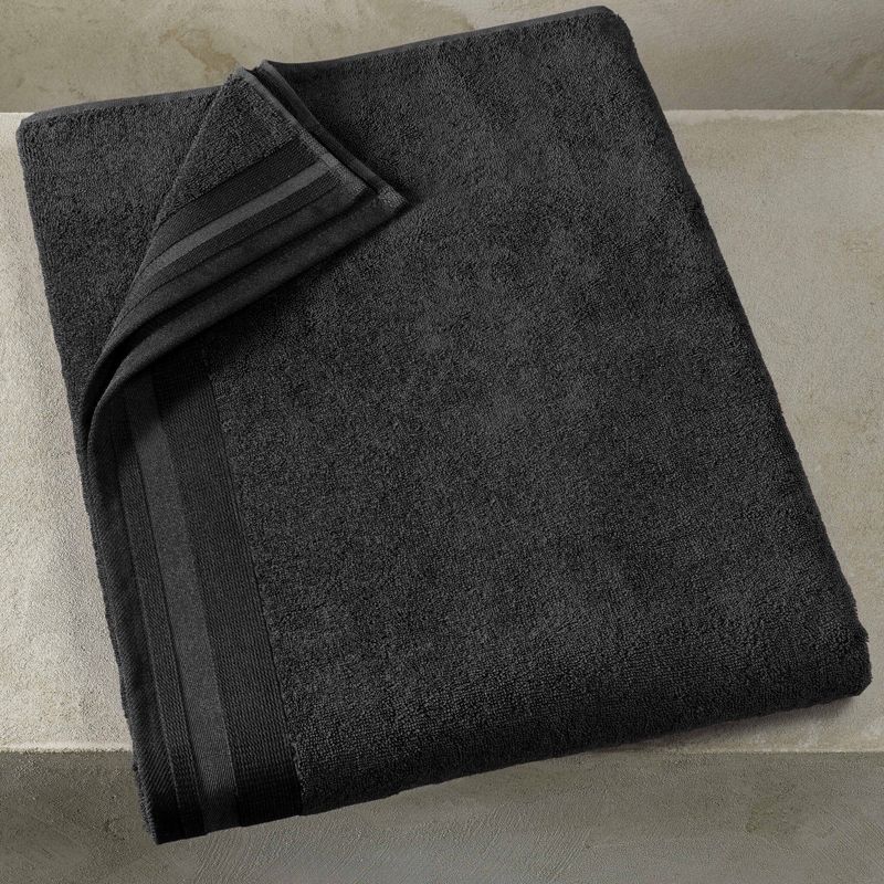 Badlaken Contessa, Black - 100 x 150 cm - Katoen