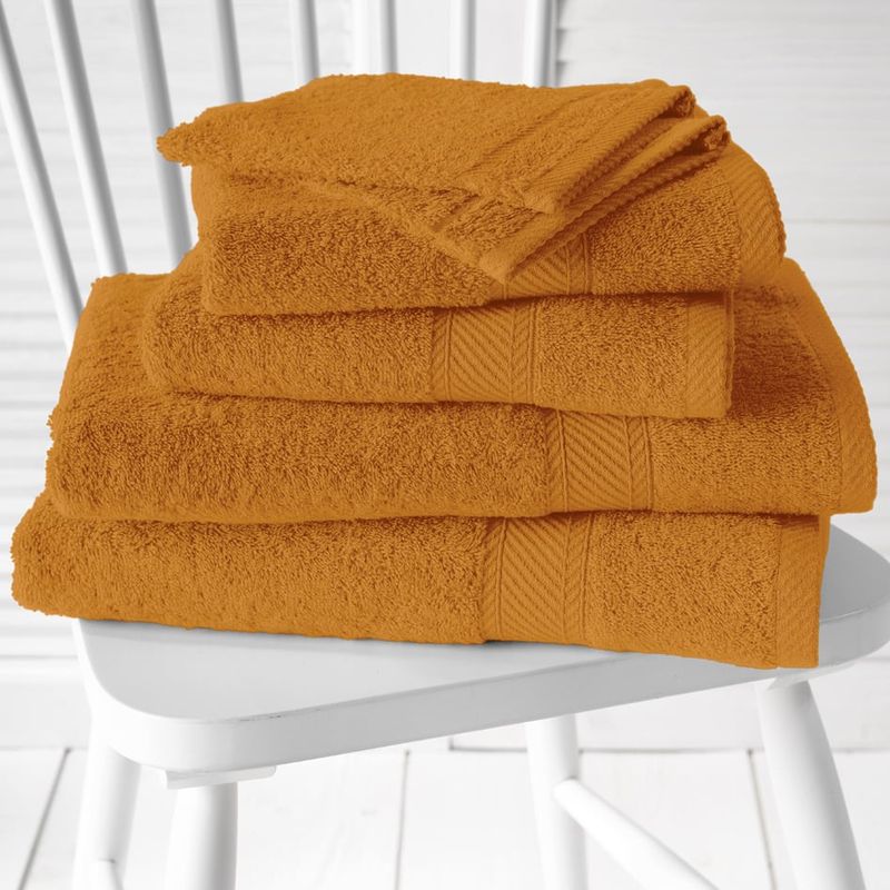 Promopack Helene, Copper - 2 washandjes + 2 handdoeken + 2 douchelakens