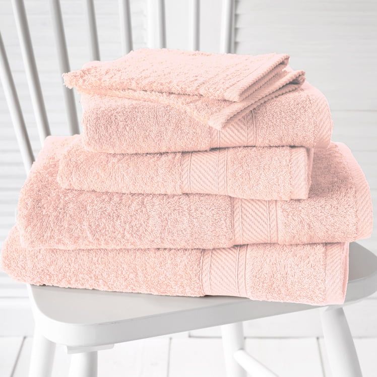 Promopack Helene, almond blossom - 2 washandjes + 2 handdoeken + 2 douchelakens