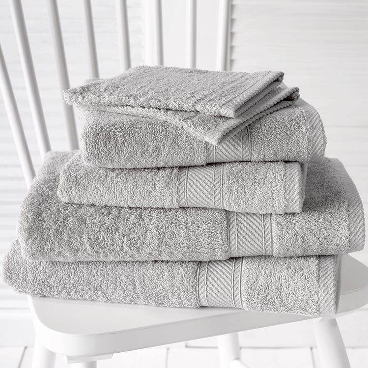 Promopack Helene, dove - 2 washandjes + 2 handdoeken + 2 douchelakens