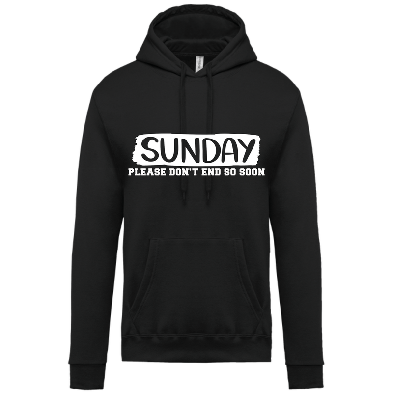 SUNDAY please don&#39;t end so soon
