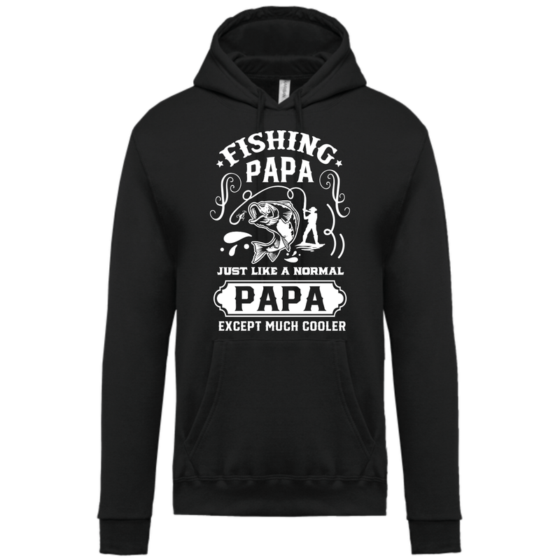 FISHING PAPA, JUST LIKE A NORMAL PAPA, EXCEPT MUCH COOLER