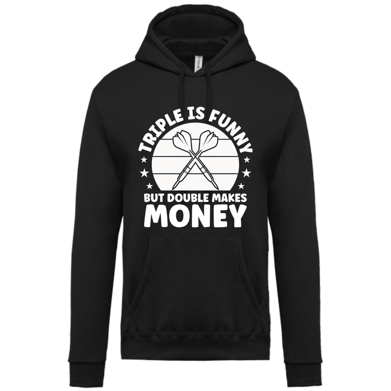 TRIPLE IS FUNNY BUT DOUBLE MKES MONEY