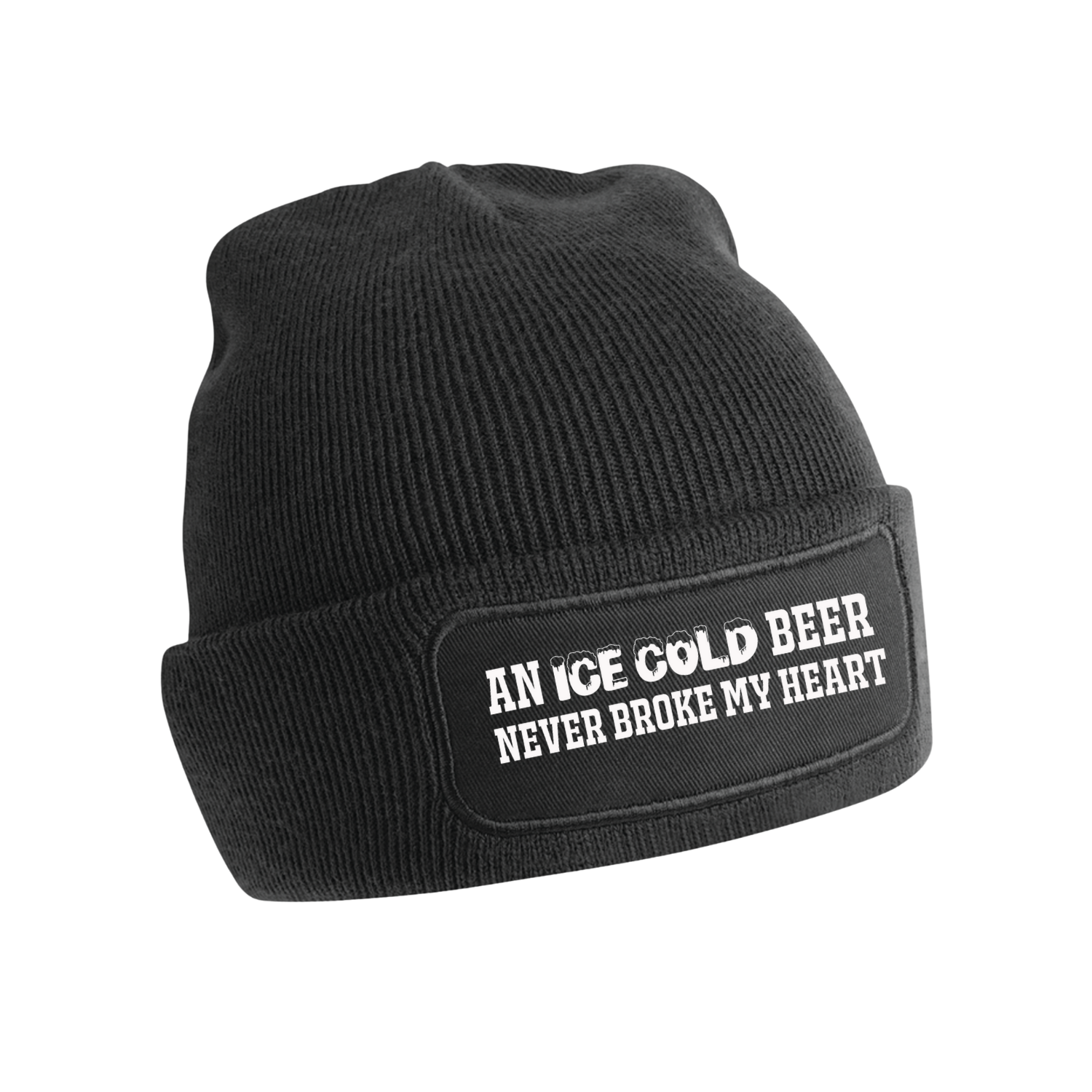 AN ICE COLD BEER NEVER BROKE MY HEART (verschillende kleuren)