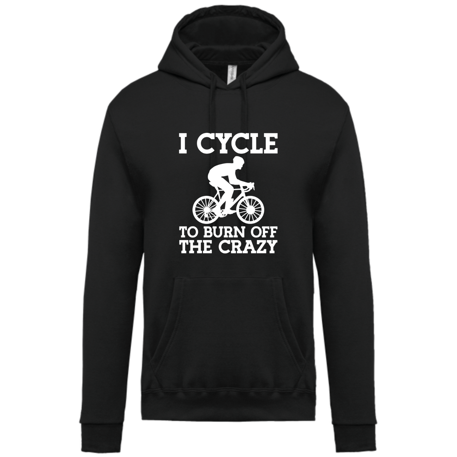 I CYCLE TO BURN OFF THE CRAZY
