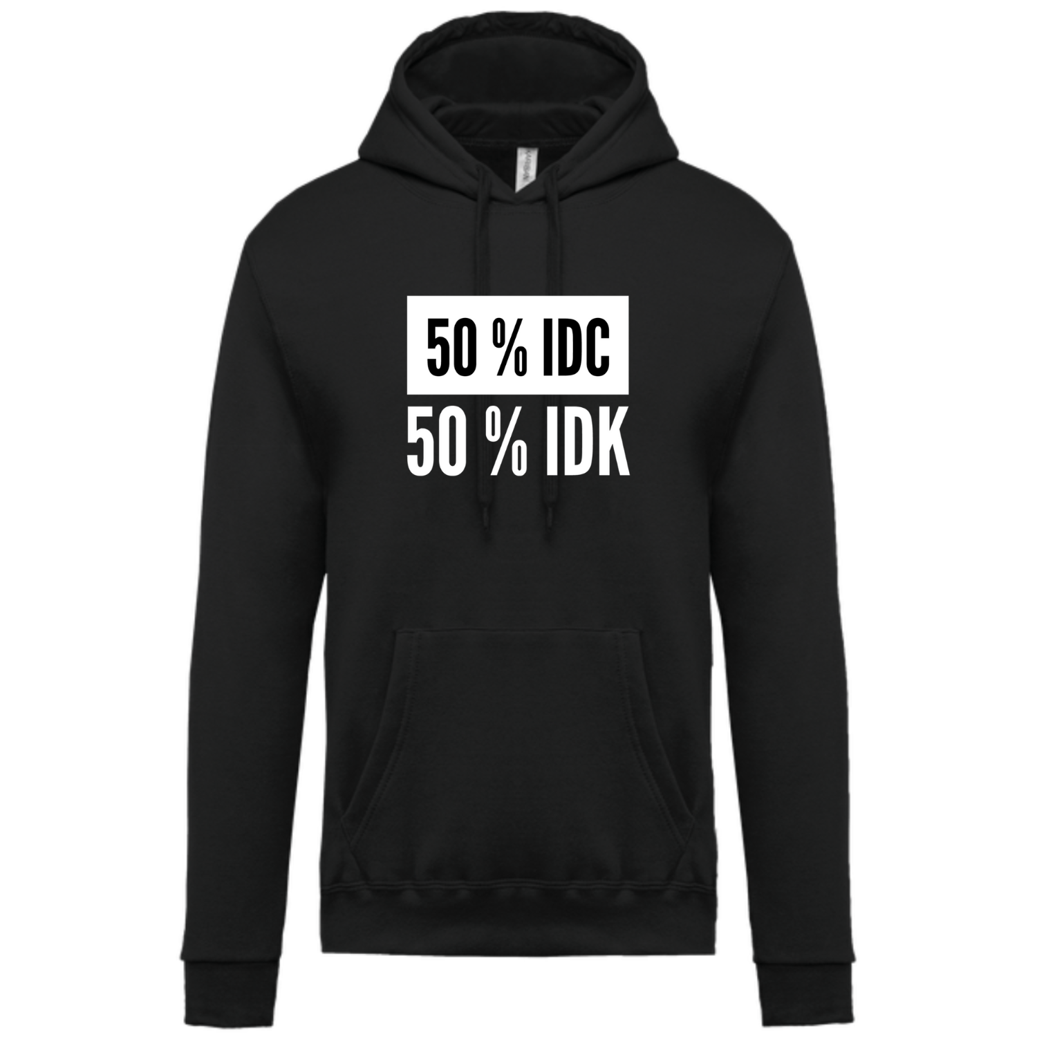 50% IDC 50% IDK
