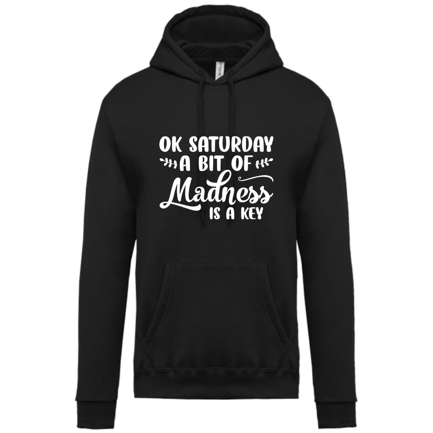 OK SATURDAY A BIT OF MADNESS IS A KEY