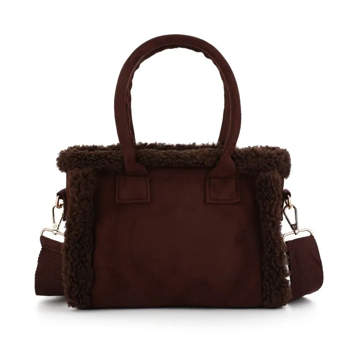 Teddy winter tas COFFEE