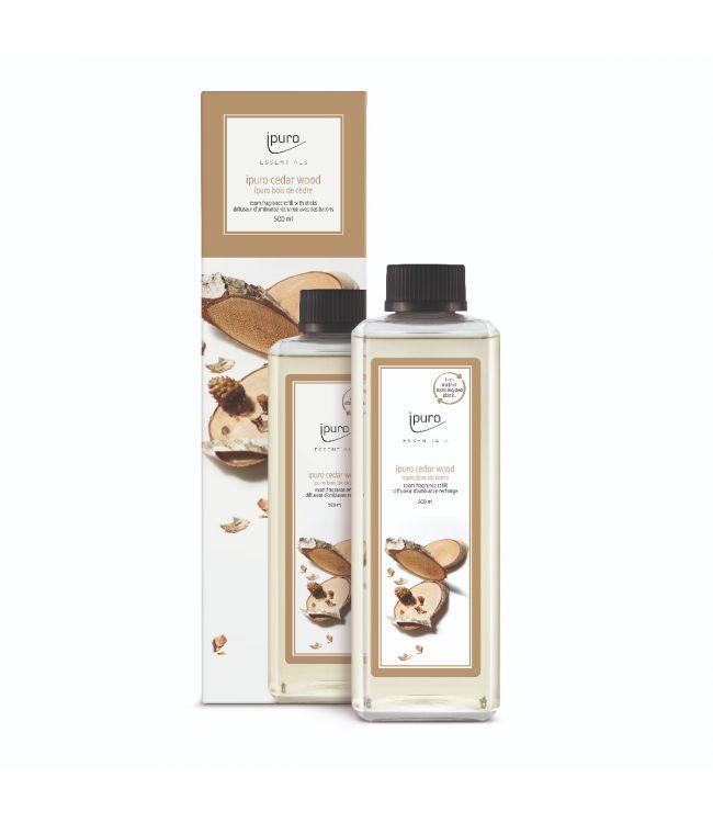 Geurdiffuser Navulling Cedar Wood 500ml