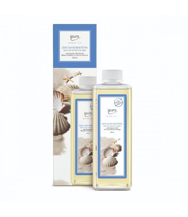 Geurdiffuser Navulling Sunny Beachtime 500ml