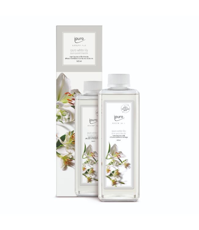 Geurdiffuser Navulling White Lily 500ml