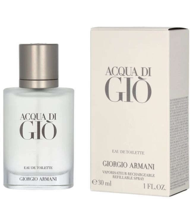 Giorgio Armani Acqua Di Gio Homme Eau de Toilette Spray 30ml Heren Refillable