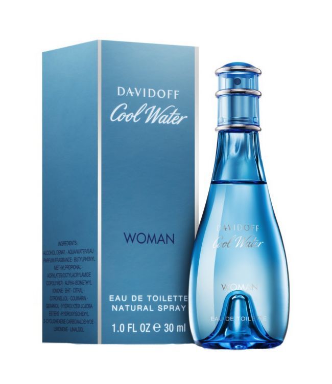 Davidoff Eau de Toilette Spray Coolwater Woman 30ml Dames