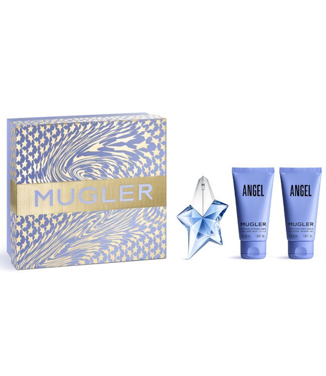Thierry Mugler Angel Geschenkset Eau de Parfum 25ml + Bodylotion 50ml + Douche 50ml Dames