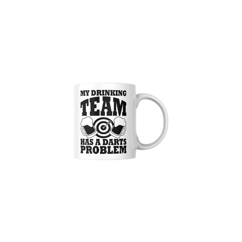 MY DRINKING TEAM HAS A DARTS PROBLEM