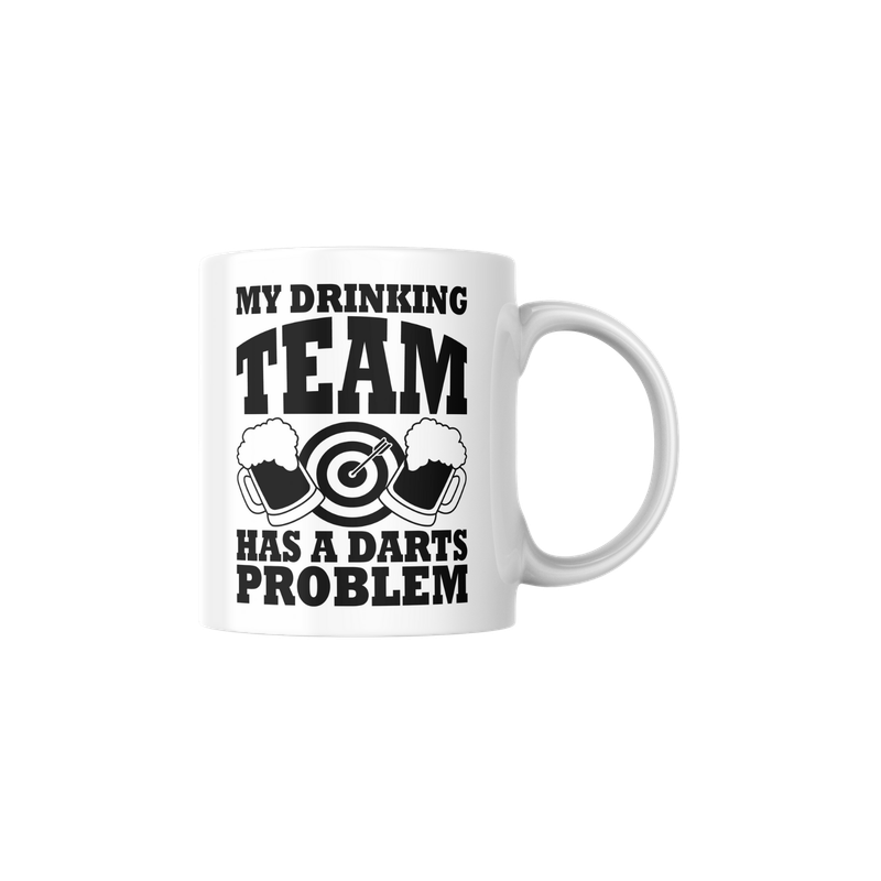 MY DRINKING TEAM HAS A DARTS PROBLEM