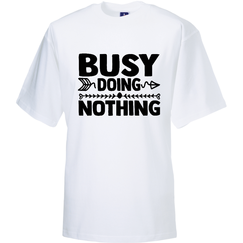 BUSY DOING NOTHING (verschillende kleuren en maten)