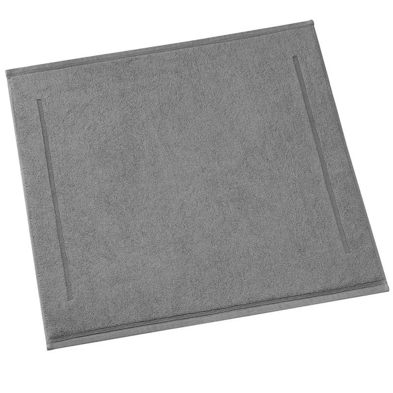 Badmat Contessa, Steel Grey - 60 x 60 cm - Katoen
