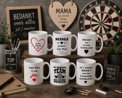 Bedrukte Mokken