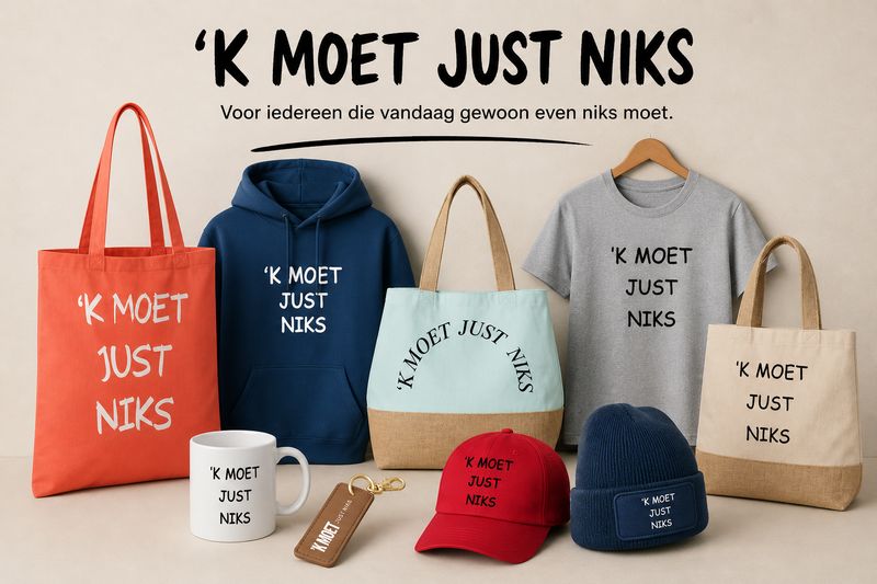 'K Moet Just Niks - Bedrukte Cadeautjes
